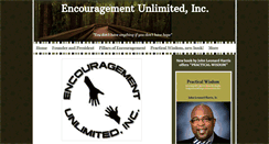 Desktop Screenshot of encouragementunlimited.org